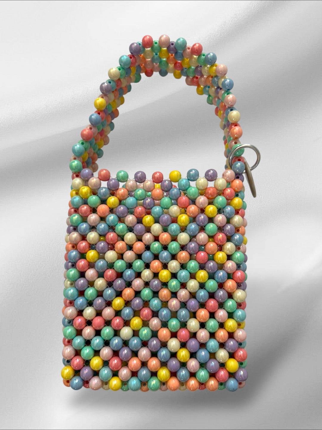Handy Pastel Bubblegum Bag Purses Love Hand and Heart 